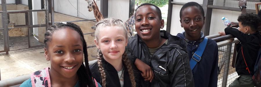 Photo of young carers from Lewisham on a holiday club supported by Phoenix Community Housing